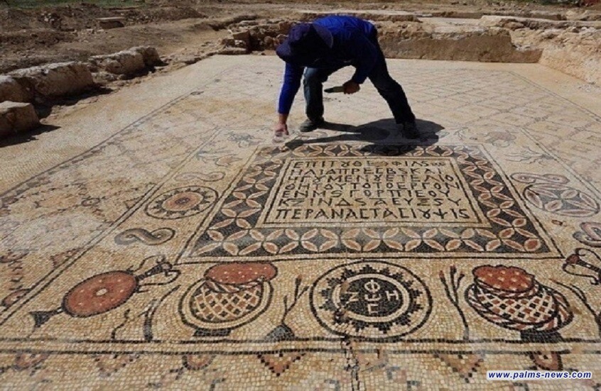 اكتشاف فريد لأقدم فسيفساء مسيحية في تركيا