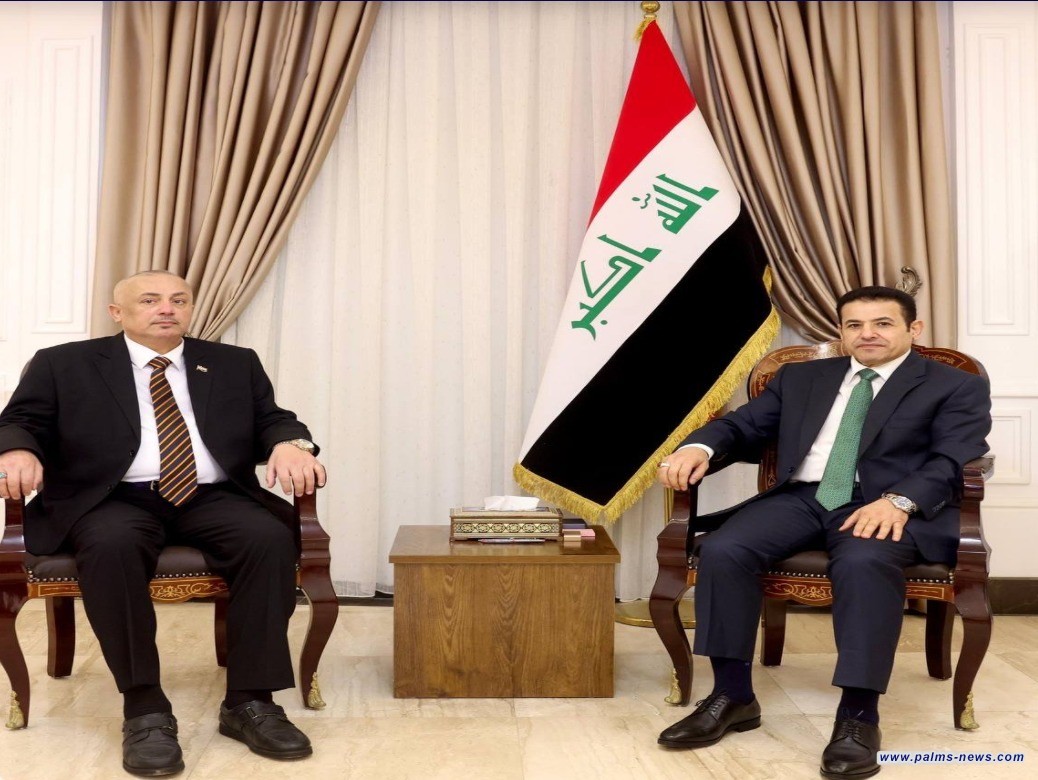 الاعرجي والقائم بأعمال السفارة العراقية في سوريا يبحثان تعزيز التواصل بين البلدين