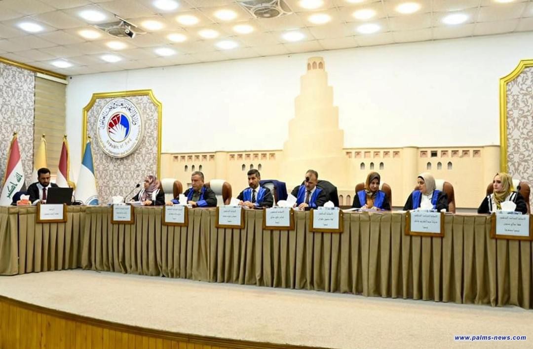 أطروحة دكتوراه في جامعة سامراء تناقش تحضير وتشخيص طيفي  لمعقدات أيونات