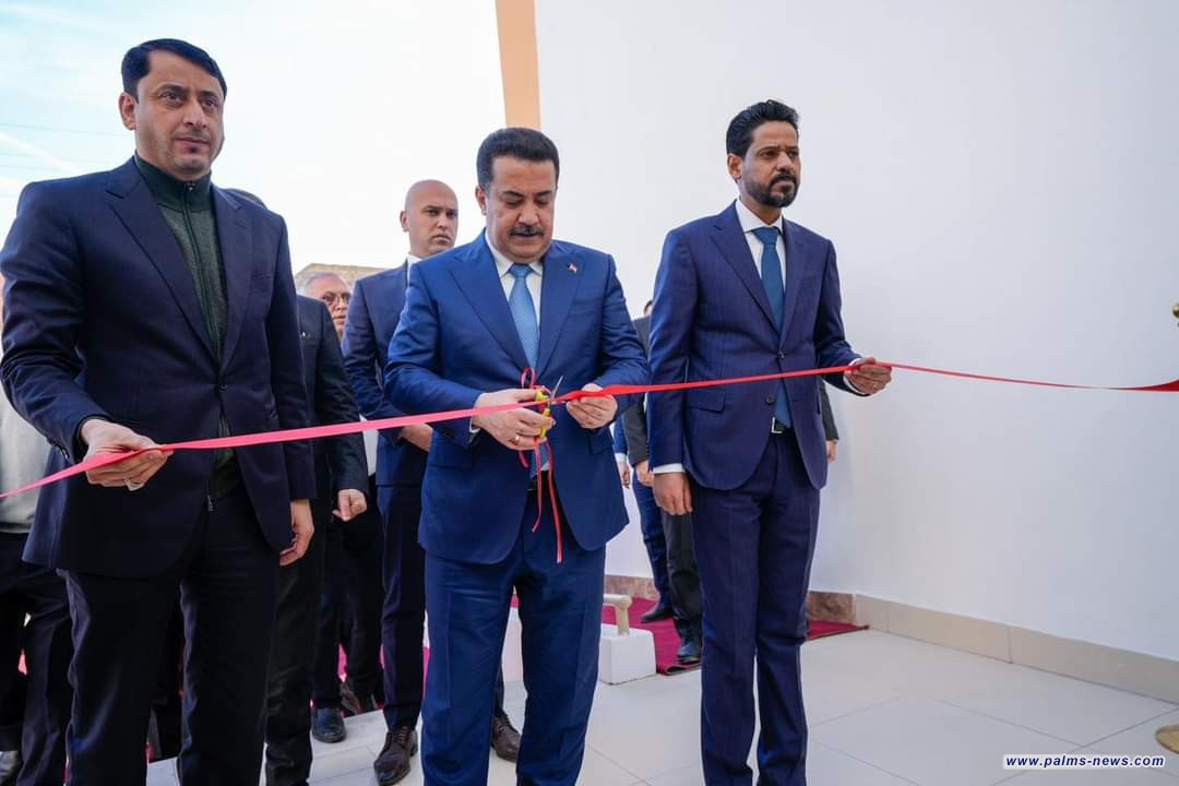 السوداني يفتتح أول مدرسة ضمن مشروع الاتفاق العراقي الصيني في الناصرية