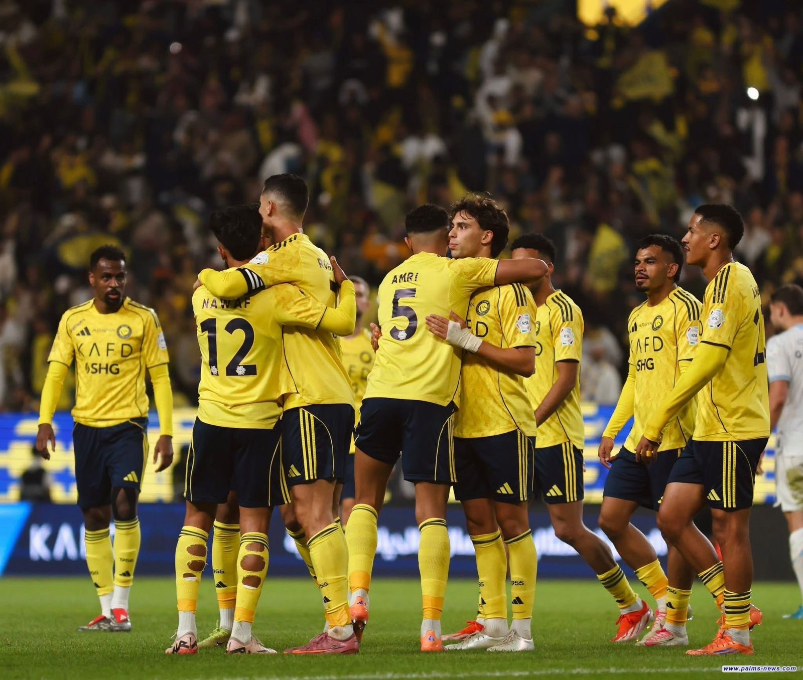 النصر بتأهل لنهائي دوري أبطال آسيا 2 بعد الفوز على الاهلي بخمسة أهداف لهدف.