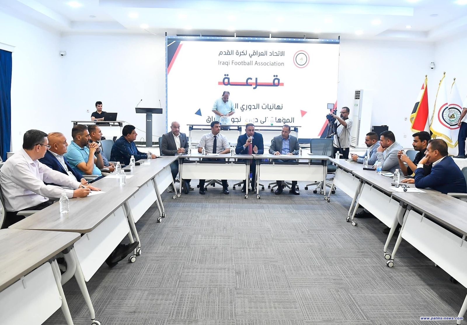 إقامة قرعة نهائيات الدوري الممتاز المؤهلة إلى دوري نجوم العراق