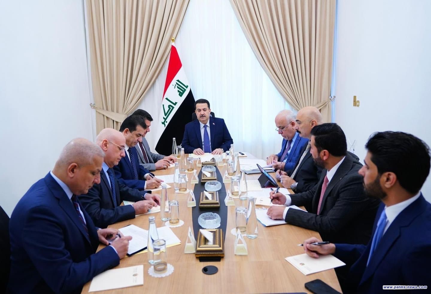 السوداني يوجه بالإسراع في تشكيل لجنة عليا لمتابعة اتفاق المياه مع تركيا