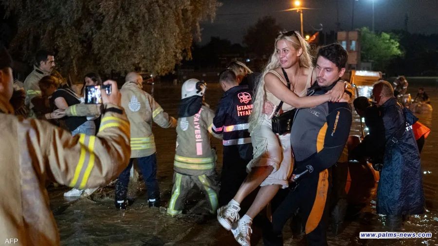 قتلى ومفقودون في أسطنبول.. بعد أمطار غزيرة مفاجئة