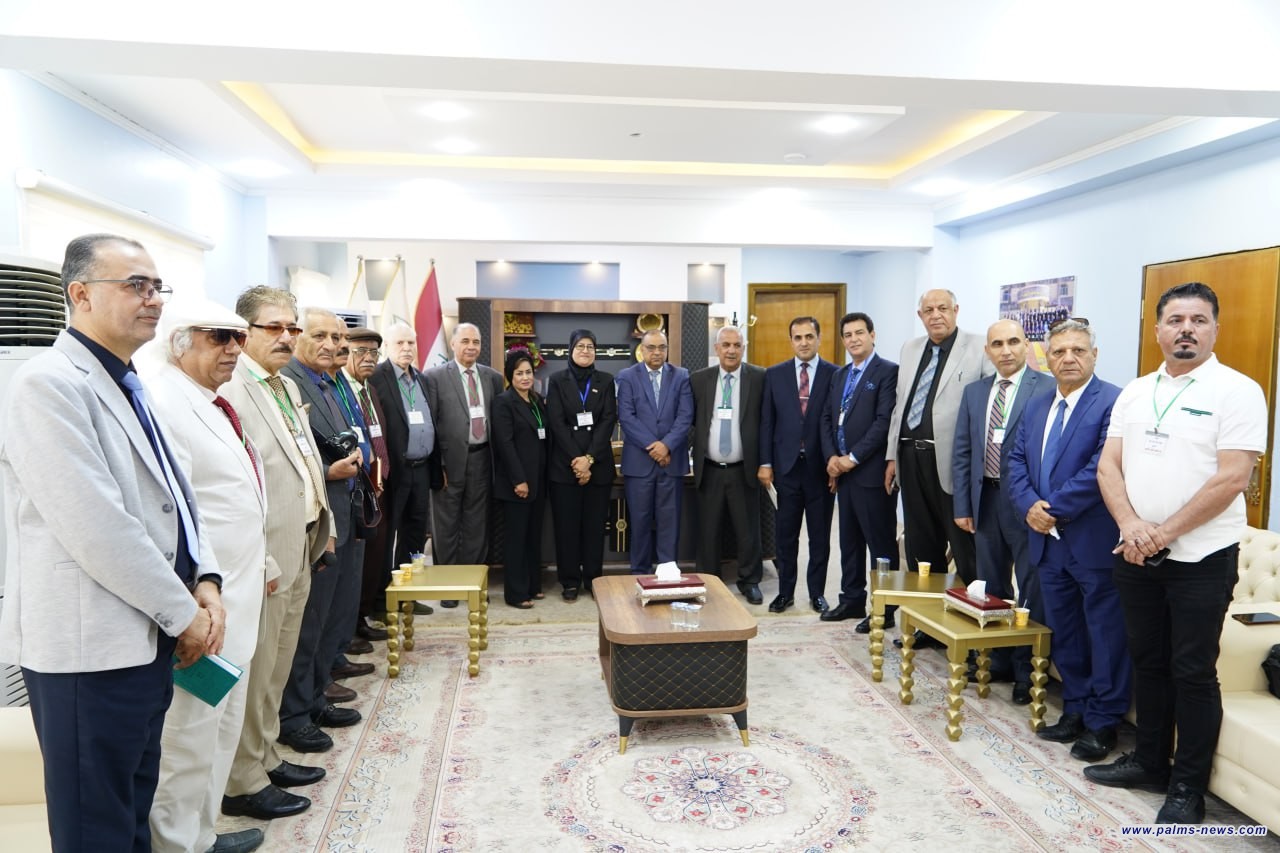 لجنة من النخب الأكاديمية والفنية تزور جامعة ميسان