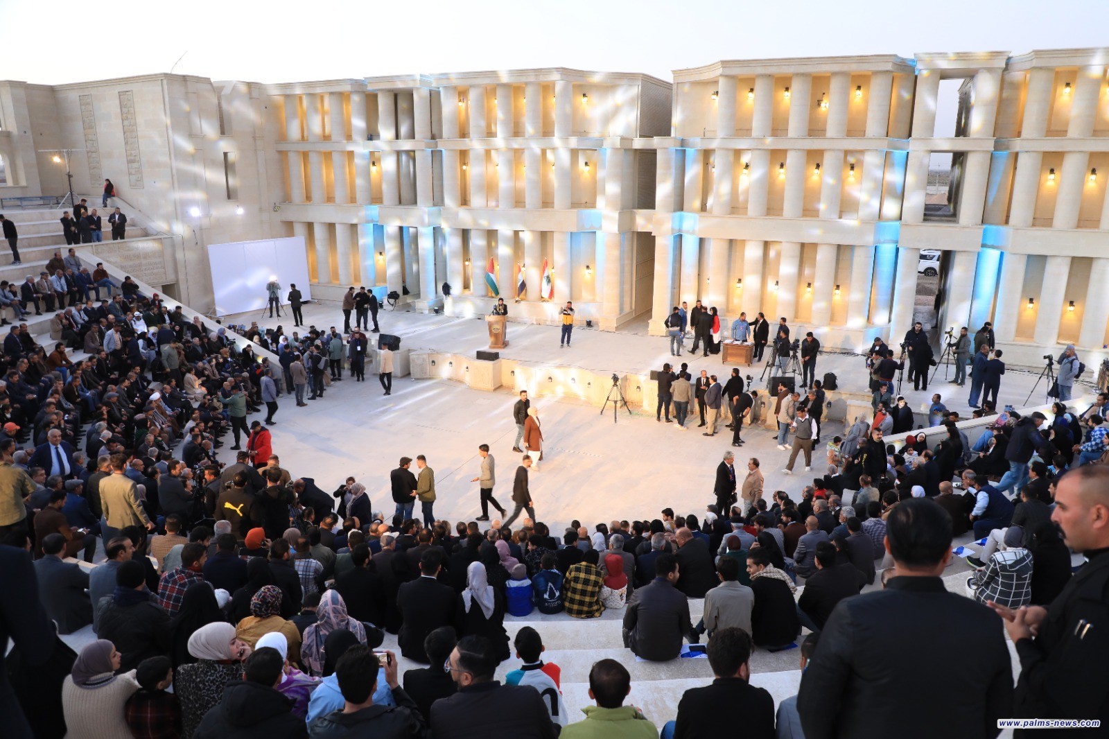 بدء فعاليات مهرجان الحبوبي الإبداعي الدولي السابع في ذي قار‎