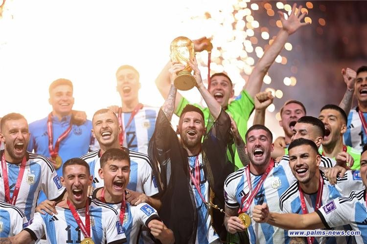 ميسي يقود الأرجنتين للتتويج بكأس العالم