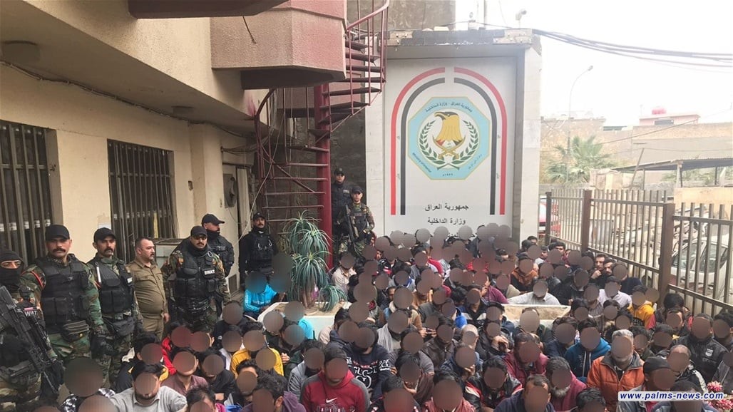ضبط 175 اجنبياً مخالفاً لقانون الإقامة في بغداد
