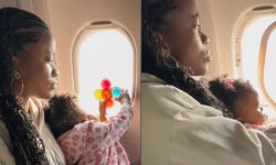 لحظات مرعبة على ارتفاع شاهق".. طفلة تكسر نافذة طائرة خلال رحلتها الأولى! "