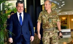 بارزاني وفاول يؤكدان ضرورة بقاء القوات الدولية بالعراق