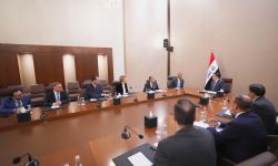 السوداني يستقبل وفد مصرف جي بي مورغان