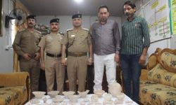 مفتشيّة آثار وتراث ذي قار تعثر على قطع أثرية