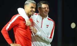 المنتخب العراقي الأول يجري وحدته التدريبية الثانية في البصرة استعداداً لمواجهة الفلبين