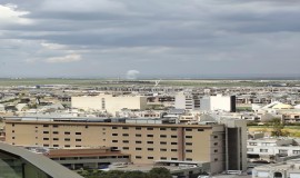 سقوط صاروخ قرب مطار أربيل