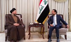 الحلبوسي و الحكيم يبحثان قوانين الانتخابات والموازنة