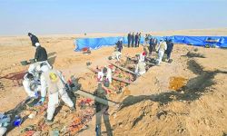 رفع رفات 1700 شخص من مقابر جماعية في العراق