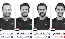 4 حكام عراقيين لقيادة مباراة قطر وكوريا الشمالية