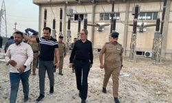 وزارة الكهرباء تصدر بياناً بشأن أسباب حرق محطة البكر في البصرة