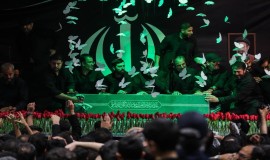 وصول جثـمان المرشد الإيراني خامنئي إلى مصلّى طهران استعدادًا لمراسم تشييعه.
