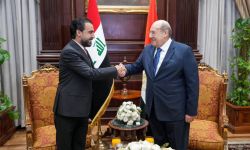 الحلبوسي يلتقي رئيس مجلس الشيوخ المصري في القاهرة