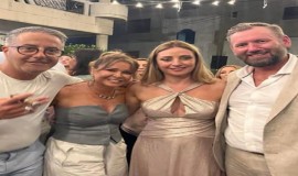 حفل زفاف الإعلامية اللبنانية  الحسناء كريستيان بيسري  بحضور نخبة من الإعلاميين.