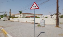 المرور تنشر لافتات تحذيرية أمام المدارس مع قرب انطلاق العام الدراسي