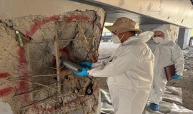 هيئة الرقابة النووية تعلن تنفيذ عمليات إزالة التلوث الإشعاعي بإحدى ركائز جسر الطوبجي