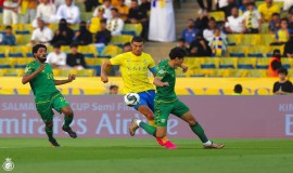 بهدف كرستيانو رونالدو الشرطة يخسر من النصر السعودي في نصف نهائي البطولة العربية