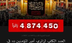 العتبة العلوية المقدسة : عدد زوار وفاة الرسول (ص) بلغ 4 ملايين زائر