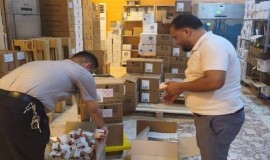 الصحة تضبط أكثر من 525 ألف قطعة دوائية ومستلزماً طبياً مخالفاً في الرصافة