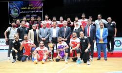 تكريم وزراي لنادي غاز الجنوب بعد فوزه بكأس السوبر للدوري بكرة الطائرة