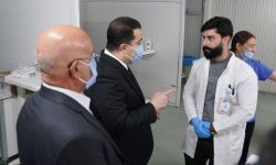 السوداني يزور المصابين بحادثة حريق الحمدانية .