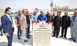 وضع حجر الأساس لمشروع إنشاء المجمع التربوي (مدارس المنارة الدولية الجامعة)