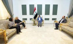 الحلبوسي وبلاسخارت يناقشان انتخابات مجالس المحافظات وبرلمان الإقليم