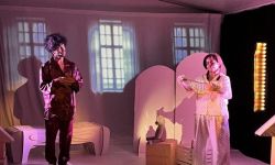 مسرحية " ملكة المنحنيات " ثنائية ريام الجزائري وعلاء رشيد في مالمو