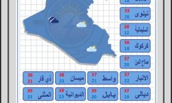 الأنواء الجوية: درجة الحرارة في العراق قد تصل ل(40) درجة مئوية
