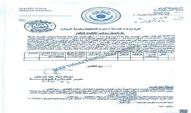 المالية تبلغ وزارة الصحة بتمويل رواتب الأطباء العقود من خريجي (2023–2024).
