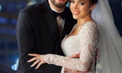 الفنانة رنا رئيس بإطلالة عرائسية تخطف الأنظار