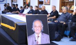 الفنانون العراقيون يودعون البصري إلى مثواه الأخير