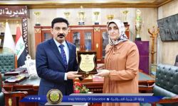 أحدى معلمات العراق تتأهل إلى جائزة محمد بن زايد