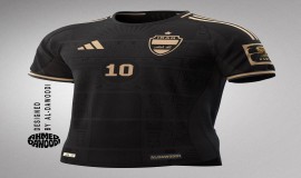 الإعلان عن تصميم مقترح لطقم ثالث لمنتخب العراق الأول،للمصمم العالمي حمادة الداوودي.