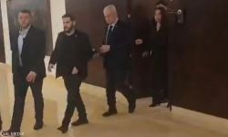 نتنياهو يحتمي بملجأ أثناء هجوم صاروخي من اليمن