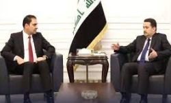 السوداني يلتقي المندلاوي ويؤكدان على الإسراع بتشريع قانون الموازنة