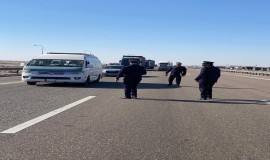 مرور ذي قار: انتشار مكثف على امتداد الطريق السريع لتسهيل التفويج العكسي للزائرين