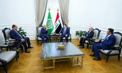 السوداني يستقبل الأمين العام لجامعة الدول العربية السيد أحمد أبو الغيط