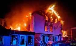 روسيا تشن هجوما بطائرات مسيرة على العاصمة الأوكرانية