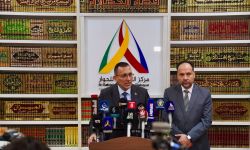 مركز الرافدين للحوار يستضيف سفير دولة فلسطين أحمد الرويضي