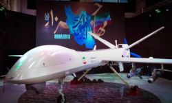 ايران تكشف النقاب عن  المسيرة  "مهاجر 10"