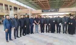 جامعة ميسان تنظم مراسيم رفع راية الإمام الحسين عليه السلام