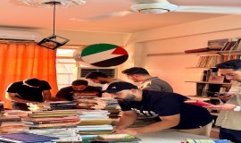بدء عملية فرز الكتب لمهرجان "أنا عراقي أنا أقرأ" استعداداً للموسم الثاني عشر لفعالياته.